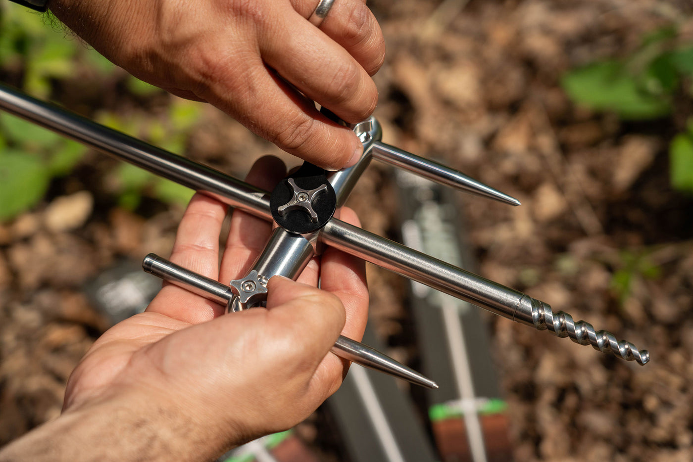 Stabilisateur en acier inoxydable de braquage